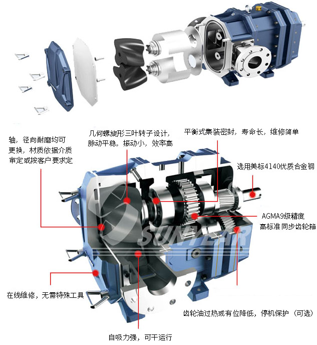 移動泵車轉子泵