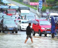 貴州北部普降暴雨 多地出現(xiàn)洪澇災(zāi)害