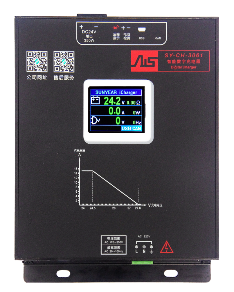 SY-CH-3061數字智能充電器-蓄電池健康管理器